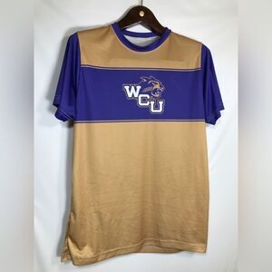 Western Carolina University Catamounts WCU Gold T-Shirt Sz Adult Medium